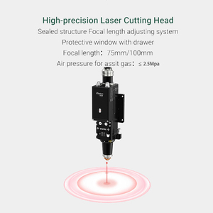 Machine de découpe laser à fibre AI portable 3 axes à refroidissement par eau 1500W haute efficacité pour acier inoxydable et tôle de carbone – Vente en gros - Product Image 4