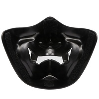 Prajna Style Daemonophobia Demi-Visage Masque Tactique Roman Fluorescence Effet Cosplay Halloween Party Masque Chasse Accessoires