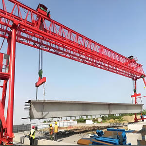 Doppelträger-Portalkran vom Traversentyp zum Heben von Vorgefertigten Betonträgern im Betonfertigteilwerk - Product Image 4