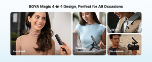 Sistema de micrófono inalámbrico <span class=keywords><strong>Magic</strong></span> para 2 personas con conector USB-C para dispositivos móviles (Ghz) - Product Image 6