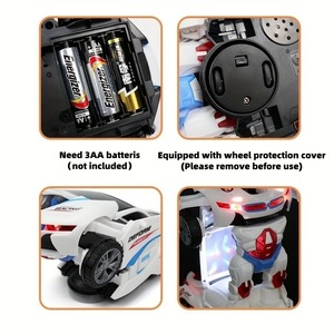 <span class=keywords><strong>Robot</strong></span> Mobil Musik Super Berubah Bentuk, Mainan <span class=keywords><strong>Robot</strong></span> Listrik Kendaraan Dua Kontrol untuk Anak-anak - Product Image 2