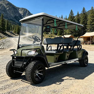 Voiturette de golf électrique ZOWN 2026 neuve, 4-6 places, batterie lithium 48V 72V, homologuée CE, pour parcours de golf, complexe hôtelier - Product Image 1