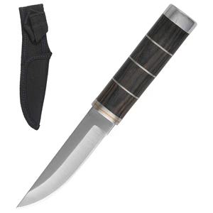 Pisau saku kecil profesional, untuk luar ruangan dengan pegangan kayu PAKKA besi tahan karat - Product Image 3