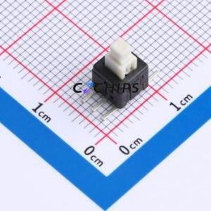 PS-5850SVA-6PNW Push Button Switch SMD Switch No Lock Rectangle Plunger 500mA 24V - Product Image 1