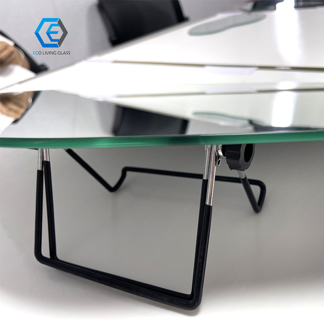 Clear Float High Strength Eco-Friendly Safety Corner Tempered Glass Toughened Grinding Edges with Safe Heating Technology