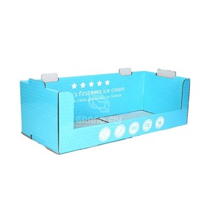Customizable Corrugated <strong>Cardboard</strong> PDQ Display Boxes-Eco-Friendly Waterproof Foldable Handle Supermarket Stackable Carton <strong>Tray</strong> - Product Image 2