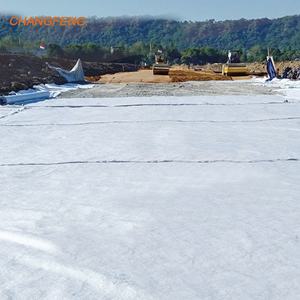 Géotextiles non tissés de polyester de polypropylène du tissu 600gsm résistant à la perforation pour la stabilisation ferroviaire de filtration de sous-grade - Product Image 2