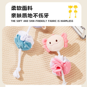 EETOYS ของเล่นสุนัขแบบดึงเชือก ของเล่นแบบอินเทอร์แอคทีฟสำหรับสุนัขสัตว์เลี้ยงพร้อมเชือกและดีไซน์นุ่มนวล - Product Image 4