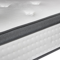 Matelas à Ressorts Ensachés en Mousse Euro Top sur Mesure, Taille King Queen Full, Design Moderne, Lit Naturel de Luxe pour Hôtels, Fournisseur d'Usine