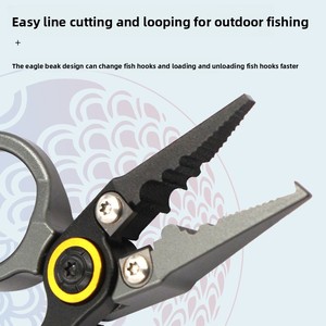 Alicates de Pesca Multifuncionales Portátiles de Aluminio y Acero para Cortar Líneas de Pesca y Anillas - ¡Gran Oferta! - Product Image 2