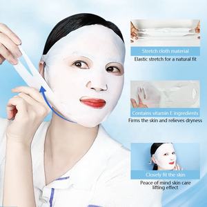 Masque facial 3D liftant avec boucles d'oreille, bio-collagène raffermissant, anti-affaissement, soin <span class=keywords><strong>de</strong></span> la <span class=keywords><strong>peau</strong></span> pour le visage et le cou, rajeunissant, OEM, étiquette privée - Product Image 5