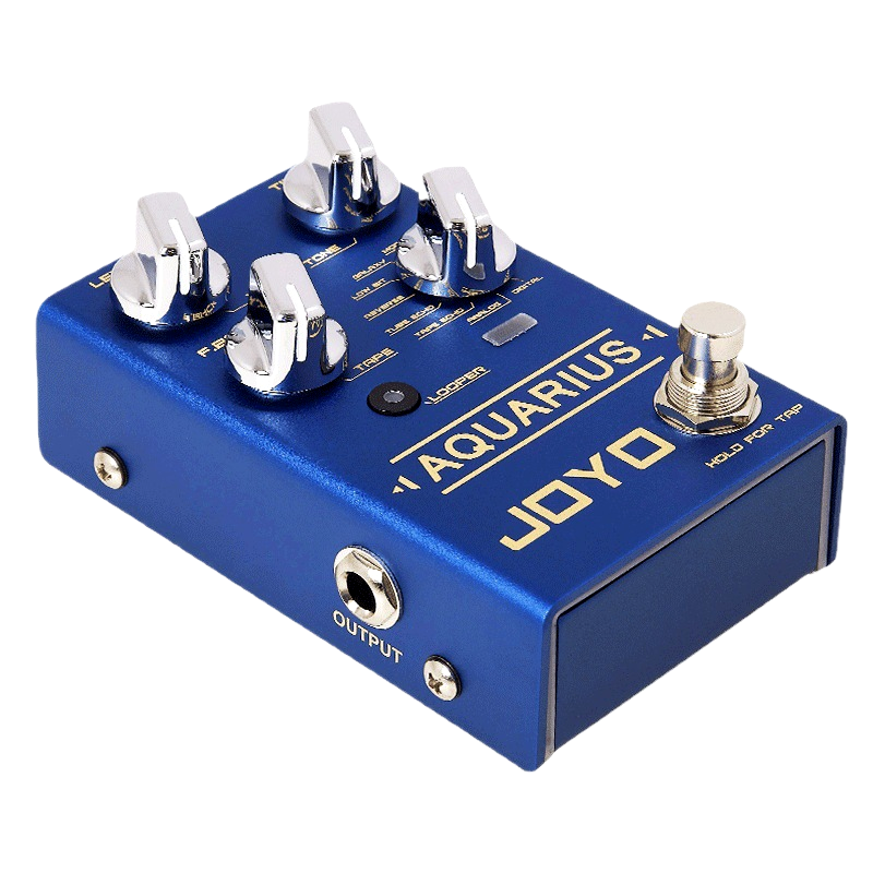 JOYO R-07 Aquarius гитара цельный эффект задержки и петлитель два в одном