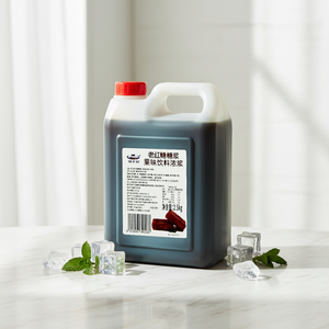 Ingredientes del té de la leche Jarabe de azúcar moreno Líquido con sabor a caramelo en botella para Boba <span class=keywords><strong>Bubble</strong></span> <span class=keywords><strong>Tea</strong></span> Coffee Shops - Product Image 1