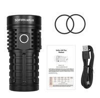 Lampe torche LED rechargeable Sofirn 16000lm Q8 Plus à longue portée, puissante, étanche, tactique, avec fonction de banque d'alimentation