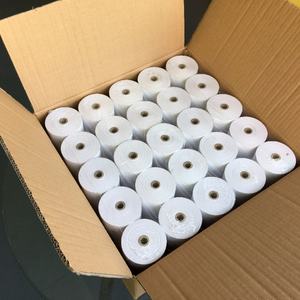 Rollos de Papel Térmico de una Sola Capa Libres de BPA, 57x40mm 80x80mm, Papel de Impresión para Cajas Registradoras POS - Product Image 3