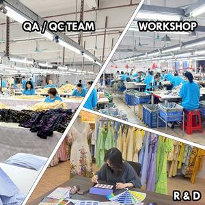 <span class=keywords><strong>Jupe</strong></span> <span class=keywords><strong>longue</strong></span> décontractée en popeline pour femmes personnalisée en usine Jupes plissées unies avec poches - Product Image 5