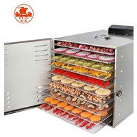 Aanpasbare fruit- en groentedroger, draagbare voedseldroger & vleesdroogmachine, bananen-droger, kleurrijke fruit- en groentedroger