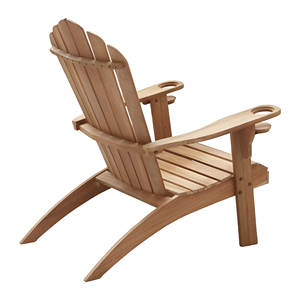 Venta caliente resistente a la intemperie Acacia jardín de madera al aire libre silla Adirondack para Patio balcón - Product Image 3