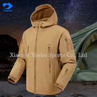 YUELEI chasse porter veste fabricants veste polaire personnalisée imperméable coupe-vent col à capuche veste tactique
