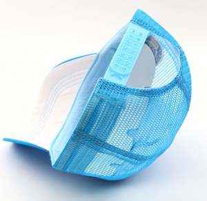 Envío Gratis, Gorra de Béisbol Personalizada para Niños, Color Rosa Intenso, 5 Paneles, Bordado 3D, Cierre a Presión, Malla de Poliéster, Estilo Hip Hop - Product Image 6