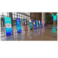 Affiche LED couleur P2.5 à faible consommation d'énergie et faible rayonnement, modèle II, écran nuage d'intérieur, angle de vision large de 160°, lisible en plein soleil