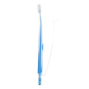 Irrigateur buccal jetable avec tête de brosse en silicone, pression négative pour patients alités, outil de nettoyage buccal de type B - Product Image 2