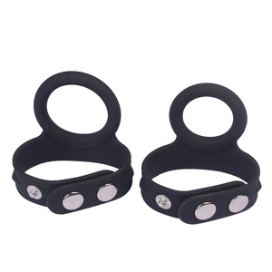 Nhẫn Dương Vật Nam Nhẫn Tình Yêu Nhẫn Dương Vật Cơ Bản Siêu Co Giãn Với Lỗ Kép, Được Thiết Kế Để Cương Cứng Hơn - Product Image 1