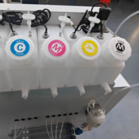 Nueva Impresora Multifuncional A4 Automática de Película Caliente con Tinta Pigmentada, Rollo a Rollo, Multicolor, 1 Año de Garantía, Cabezal Epson