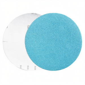 Discos de Lijado con Adhesivo Fervi VDA115/120, Grano P80, 150 mm, para Pulir Madera y Metal - Product Image 2