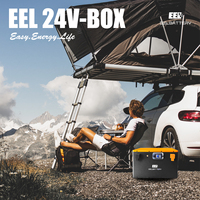 EEL DIY kotak 4S 8S 12V 24V, baterai Lifepo4 280Ah 302Ah 280K, 6kWh 7kWh 10kWh 15kWh Kit baterai Lithium rak Server