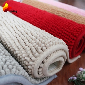 Mode contemporaine épaisse en peluche beige rayé <span class=keywords><strong>tapis</strong></span> <span class=keywords><strong>de</strong></span> <span class=keywords><strong>bain</strong></span> lavable chenille <span class=keywords><strong>tapis</strong></span> <span class=keywords><strong>de</strong></span> <span class=keywords><strong>bain</strong></span> pour la maison ou l'hôtel - Product Image 3