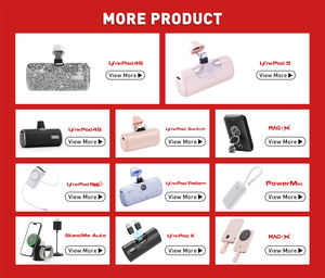 Batería Externa Portátil Rosa para Mujer, Mini Cargador Compacto con Caja de Empaque, Utiliza Celdas de Batería de Litio 21700 de Primera Calidad - Product Image 6