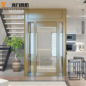 Ascenseur domestique Yongli, approvisionnement direct, pour villas et maisons individuelles, deux étages, quatre niveaux, traction, télécommande, sans fosse - Product Image 2