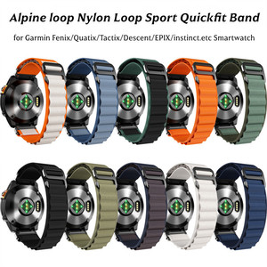 <span class=keywords><strong>Correa</strong></span> Alpine Loop para Relojes <span class=keywords><strong>Garmin</strong></span> Fenix 8/E/7/7 Pro/6/6 Pro <span class=keywords><strong>Forerunner</strong></span> 965 955 945, <span class=keywords><strong>Correa</strong></span> de Nylon para Muñeca - Product Image 5