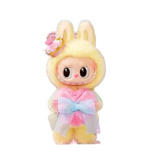 Orijinal Monsters Popmart Labubu Let mate mate serisi vinil peluş oyuncaklar bebek kral kraliçe asılı kart kolye anahtarlık - Product Image 1