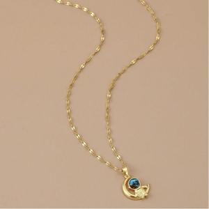 Nouveauté tendance : Colliers pendentifs astronaute lunaire mignon Dream Planet pour <span class=keywords><strong>femmes</strong></span>, bijoux de cou en gros - Product Image 4
