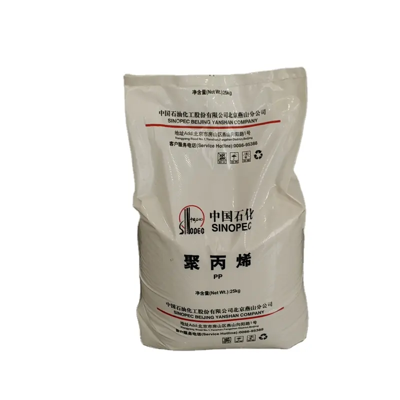 China Virgin polipropileno PP resina S3003 polímero termoplástico Virgin PP para sacos tecidos