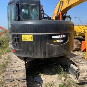 Excelente Retroexcavadora Komatsu 12 toneladas Excavadora Usada Pc128us en Buena Situación Komtaus Excavadoras Usadas Pc 128us 160 en Stock - Product Image 4