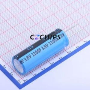 ตัวเก็บประจุลิเธียมไอออน SLA3R8L1181850 แบบ Through Hole (THT), ระยะขา P=7.5 มม. 1100F -10%~+30% 3.8V 20mOhm - Product Image 1