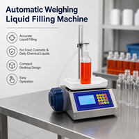 Machine de remplissage automatique de liquides en acier inoxydable avec capteur de pesage pour shampoing et lait