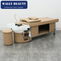 Lit de shampoing de massage thaï avec système de spa japonais de qualité supérieure avec réglage hydraulique