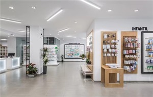 Équipement de pharmacie Affichage des étagères de <span class=keywords><strong>magasin</strong></span> de pharmacie Design d'intérieur Étagères de <span class=keywords><strong>magasin</strong></span> de pharmacie - Product Image 3