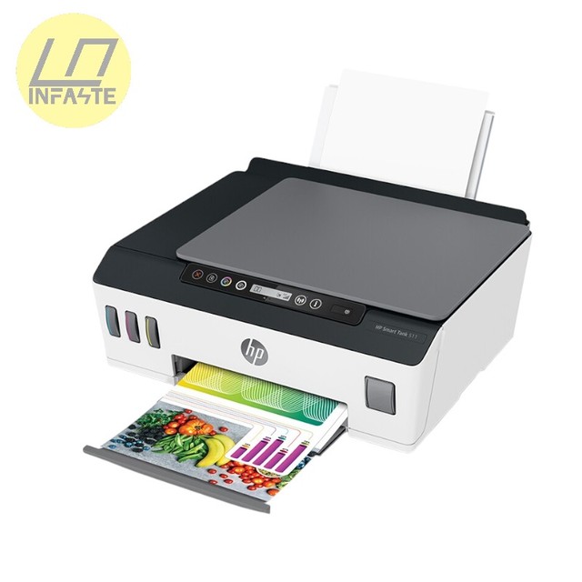 Infaste Large Print Volume HP Tank 511 Wireless All-in-One Multifunctional Office Student Home Color Inkjet Printer