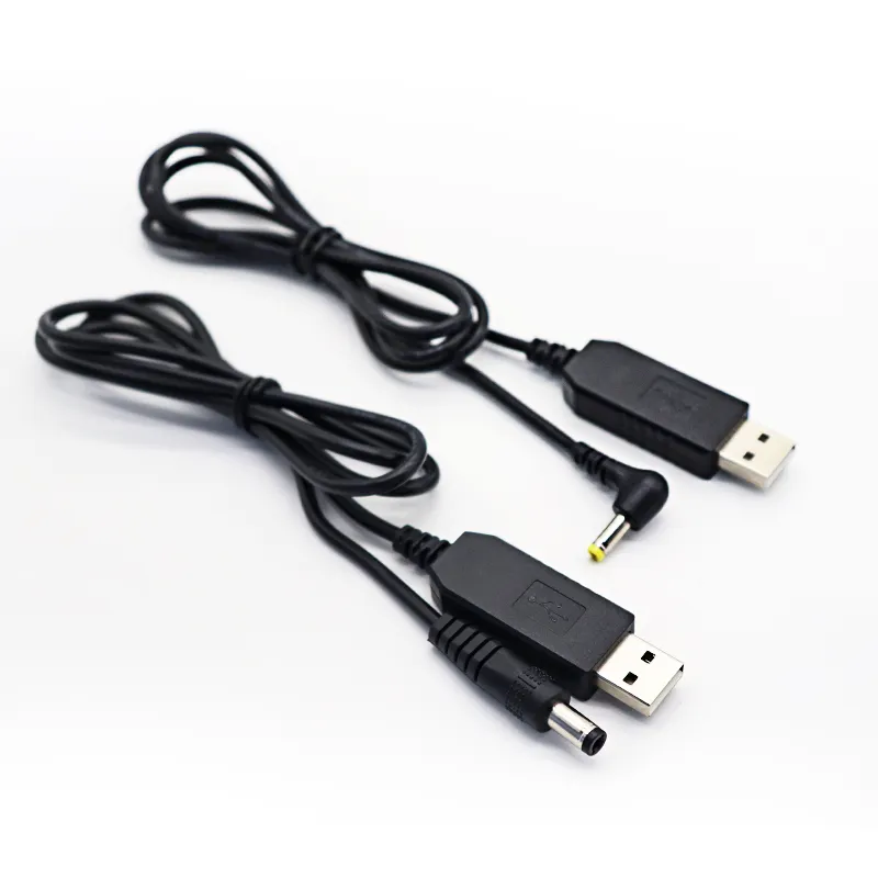 WifiルーターモデムDC5.5 * 2.1mm 5.5 * 2.5mmプラグ5vUSBから12VDC電源コンバーターUSB-DCステップアップブースト延長電源ケーブル