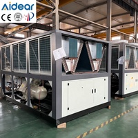 10HP V Type Boîte Condensation Unité Refroidisseur À Sec Climatiseur Avec Pompe 5 Tonnes Refroidisseur Extérieur Fuite D'eau 5 Tonnes Refroidisseur