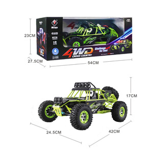 <span class=keywords><strong>WLtoys</strong></span> <span class=keywords><strong>12428</strong></span> 1:12 4WD Auto Todoterreno de Alta Velocidad, Auto RC de Carreras de 50KM, Modelo de Auto <span class=keywords><strong>a</strong></span> Control Remoto - Product Image 5