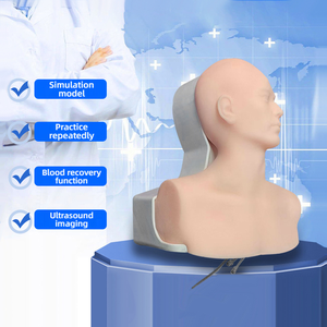 Modèle d'entraînement en silicone pour le cou et le torse, pour la pratique de la cathétérisme veineux central guidé par échographie, destiné à l'apprentissage des compétences chirurgicales - Product Image 4