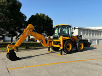 Harga Kompetitif 84C Backhoe Loader Mini Backhoe Loader 4x4 Backhoe Loader Alat Berat Pemindah Tanah