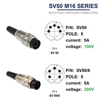 Capteur de déplacement MARPOSS M16 à connecteur mâle fileté IP40, transducteur de position linéaire LVDT, câble à souder 5 pôles 4-6 mm, modèle
