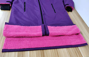 <span class=keywords><strong>Parka</strong></span> de natación impermeable a prueba de viento, bata de cambio de secado rápido con cremallera para hombres y mujeres, surf de natación - Product Image 5